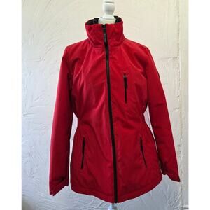 Calvin Klein 3 in 1 All Weather Red Winter Jacket Like New Woman's Size M